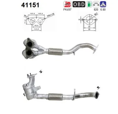 Catalizador Alfa Romeo 156 · Alfa Romeo 156 Sportwagon · Alfa Romeo 147