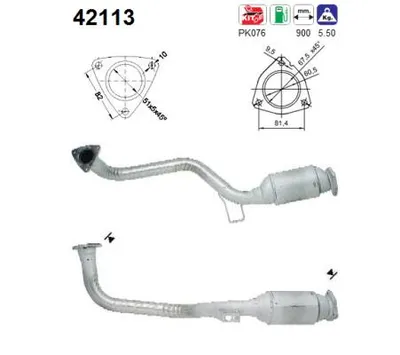 Catalizador Audi 100 C4 Saloon · Audi 100 C4 Avant · Audi A6 C4