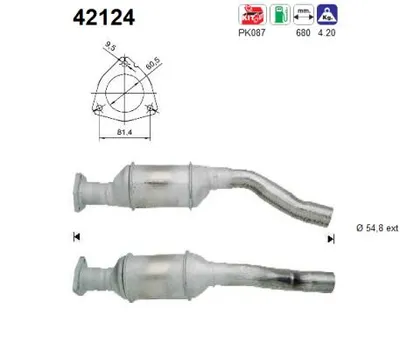 Catalizador Audi A4 B5 · Audi A4 B5 Avant