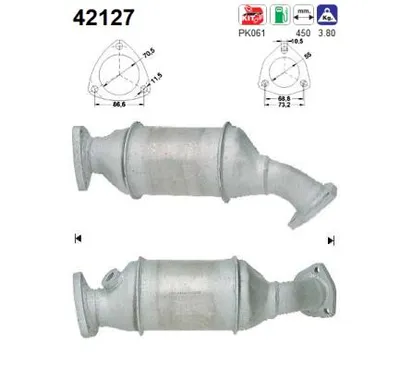 Catalizador Audi A4 B5 · Audi A4 B5 Avant · Vw PASSAT B5