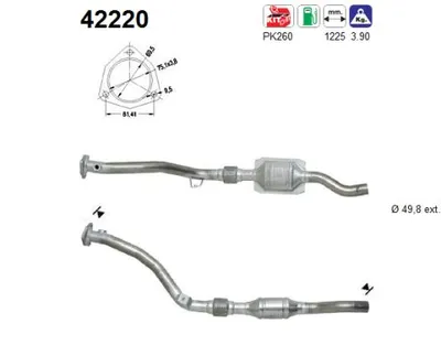 Catalizador Audi A6 C5 · Audi A6 C5 Avant