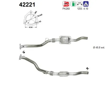 Catalizador Audi A6 C5 · Audi A6 C5 Avant