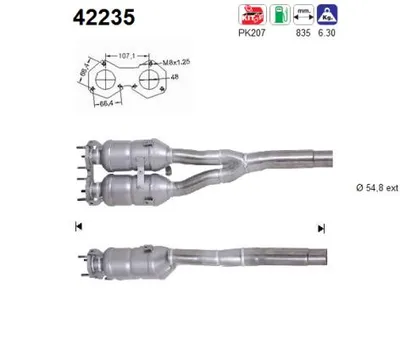 Catalizador Vw GOLF IV · Audi TT · Audi A3