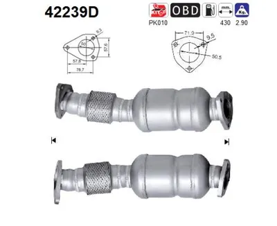 Catalizador Audi A6 C6 · Audi A4 B6 · Audi A4 B6 Avant