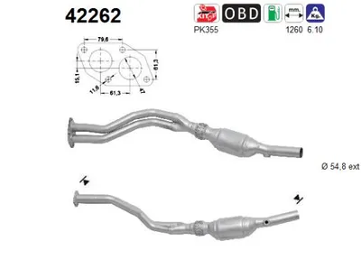 Catalizador Audi A4 B5 · Audi A4 B5 Avant