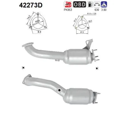 Catalizador Audi A6 C6 · Audi A6 C6 Avant · Audi A6 Allroad C6