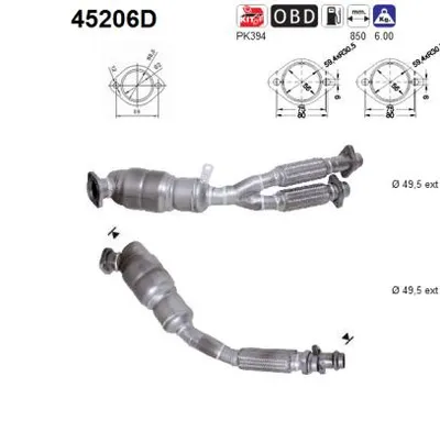Catalizador Bmw 5 · Bmw 5 Touring