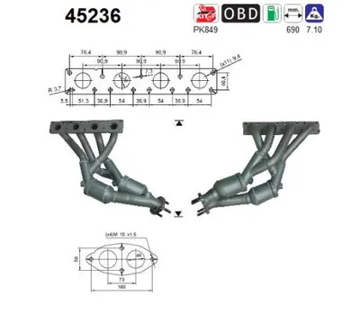 Catalizador Bmw 3 Compact · Bmw 3 · Bmw 3 Coupe