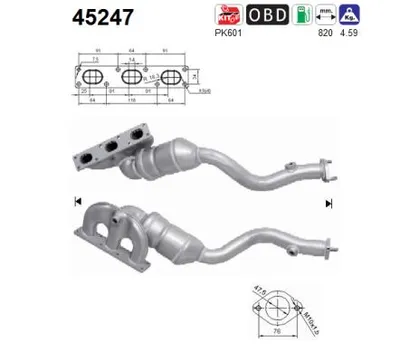 Catalizador Bmw 3 · Bmw 3 Touring · Bmw 3 Coupe