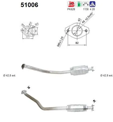 Catalizador Daihatsu TERIOS
