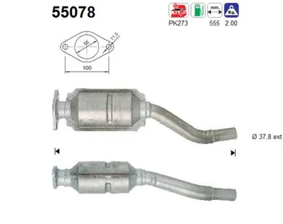 Catalizador Fiat SEICENTO / 600 · Fiat SEICENTO / 600 Hatchback Van
