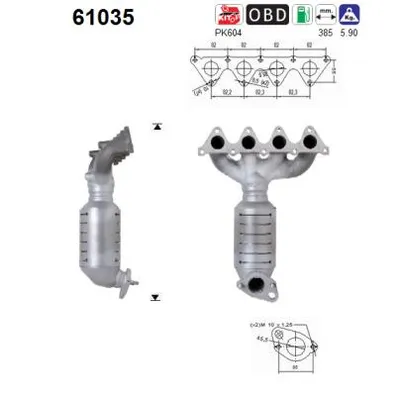 Catalizador Hyundai ELANTRA III · Hyundai ELANTRA III Saloon · Hyundai ACCENT II
