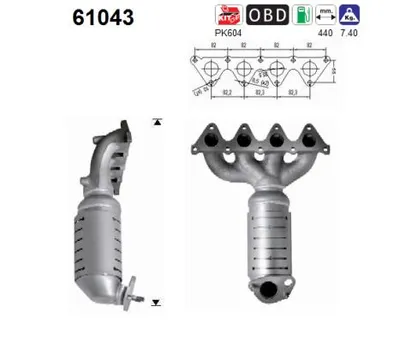 Catalizador Hyundai MATRIX · Hyundai ELANTRA III Saloon · Hyundai ELANTRA III
