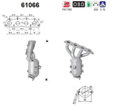 Catalizador Hyundai ix20 · Hyundai i30 · Kia SOUL I