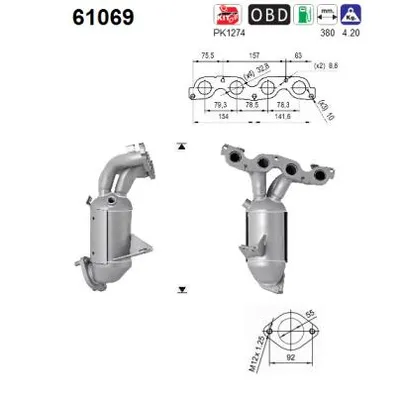 Catalizador Hyundai i20 II · Hyundai i20 II Coupe · Hyundai i20 II Hatchback Van