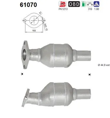Catalizador Hyundai i20 II · Hyundai i20 II Coupe · Hyundai i20 II Hatchback Van