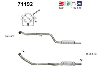 Catalizador Mercedes-Benz E-CLASS · Mercedes-Benz E-CLASS T-Model
