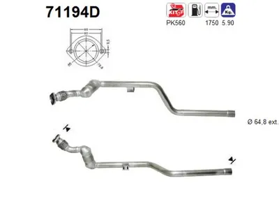 Catalizador Mercedes-Benz E-CLASS · Mercedes-Benz E-CLASS T-Model