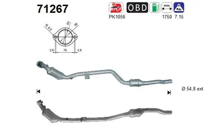 Catalizador Mercedes-Benz E-CLASS · Mercedes-Benz E-CLASS T-Model
