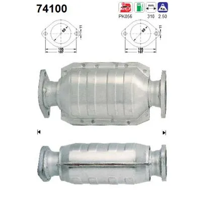 Catalizador Nissan MICRA II · Nissan SUNNY III · Nissan SUNNY III Liftback