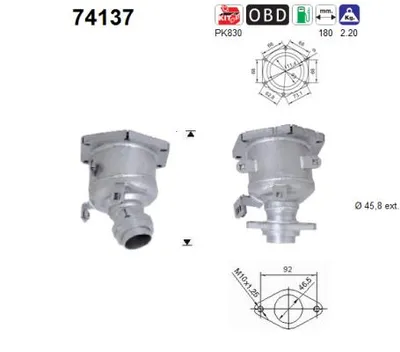 Catalizador Nissan MICRA III · Nissan MICRA C+C III · Nissan NOTE