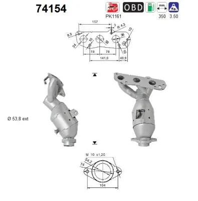 Catalizador Nissan MICRA IV · Nissan NOTE