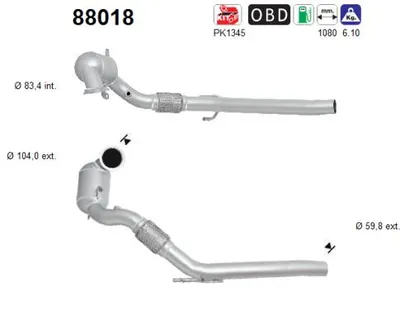 Catalizador Seat LEON ST · Audi A3 · Audi A3 Sportback