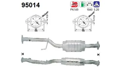 Catalizador Toyota CARINA E VI Saloon · Toyota CARINA E VI · Toyota CARINA E VI Sportswagon