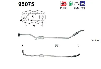 Catalizador Toyota PASEO Coupe · Toyota PASEO Convertible
