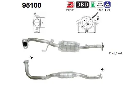 Catalizador Toyota AVENSIS Liftback · Toyota AVENSIS · Toyota AVENSIS Estate