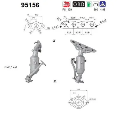 Catalizador Toyota YARIS · Toyota YARIS Hatchback Van