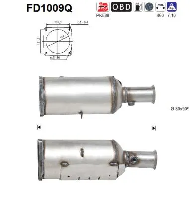 Filtro de partículas Peugeot 406 · Peugeot 406 Break · Peugeot 406 Coupe