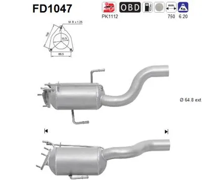 Filtro de partículas Vw TOUAREG · Audi Q7 · Audi Q7 Van
