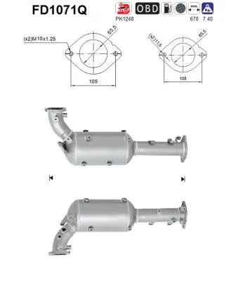 Filtro de partículas Nissan PATHFINDER III · Nissan NAVARA NP300 · Nissan NAVARA NP300 Platform/Chassis