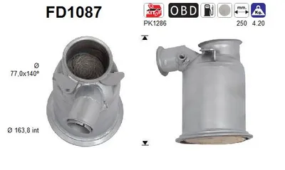 Filtro de partículas Seat LEON ST · Vw GOLF VII Variant · Audi A3 Limousine