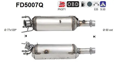 Filtro de partículas Peugeot 307 · Peugeot 307 SW · Peugeot 307 Break