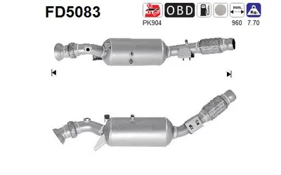 Filtro de partículas Mercedes-Benz SPRINTER 3,5-t Platform/Chassis · Mercedes-Benz SPRINTER 5-t Platform/Chassis · Mercedes-Benz SPRINTER 3,5-t Bus