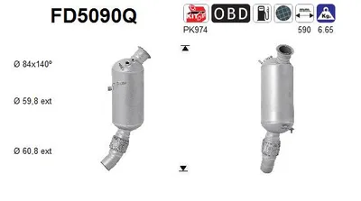 Filtro de partículas Bmw 1 · Bmw 5 · Bmw 5 Touring