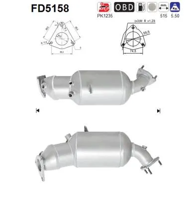 Filtro de partículas Seat EXEO · Seat EXEO ST