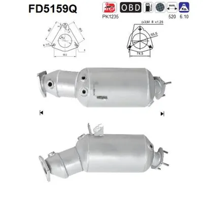 Filtro de partículas Seat EXEO · Seat EXEO ST