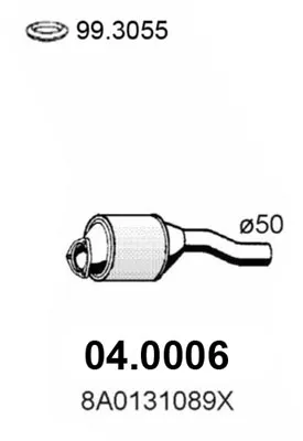Catalizador Audi 80 B4 Saloon · Audi 80 B4 Avant · Audi 80 B3 Saloon