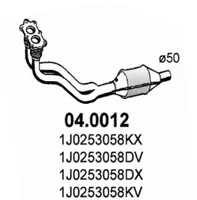 Catalizador Audi A3 · Seat TOLEDO II · Seat LEON