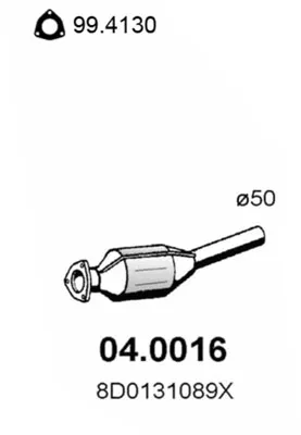 Catalizador Audi A4 B5 · Audi A4 B5 Avant · Vw PASSAT B5