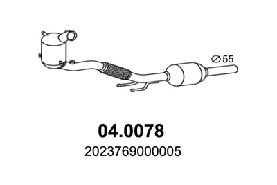 Catalizador Skoda SUPERB III · Skoda SUPERB III Estate · Vw PASSAT B8