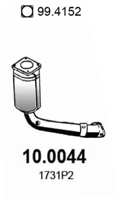 Catalizador Citroën SAXO · Peugeot 106 II