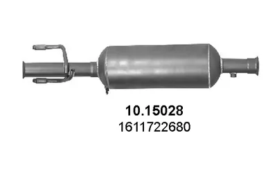 Filtro de partículas Citroën BERLINGO MULTISPACE · Citroën BERLINGO Box Body/MPV · Citroën C4 II