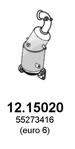 Filtro de partículas ASSO 12.15020