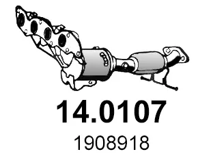 Catalizador Ford C-MAX II · Ford FOCUS III · Ford FOCUS III Saloon