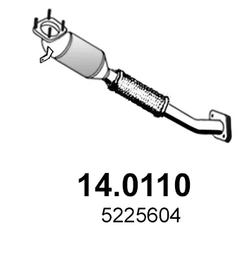 Catalizador Ford TOURNEO CONNECT · Ford TRANSIT CONNECT