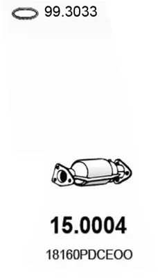 Catalizador Honda ACCORD VI · Honda ACCORD VI Coupe · Honda ACCORD VI Hatchback